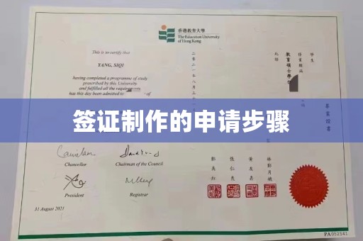 绥阳签证制作的申请步骤