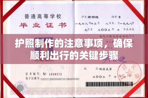 绥阳护照制作的注意事项，确保顺利出行的关键步骤