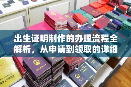 绥阳出生证明制作的办理流程全解析，从申请到领取的详细指南